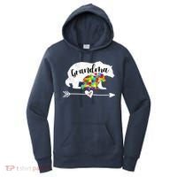 Autism Awareness Grandma Bear Support Autistic Adults Wo Women's Hoodie thumb 0
