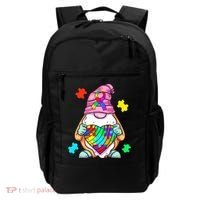 Autism Awareness Gnome Hugging Heart Acceptance Backpack thumb 0