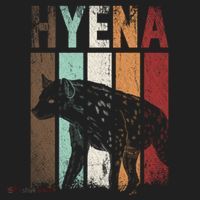 Africa Animal Gift Zoo Keeper Retro Hyena Funny Gift Beanie thumb 2