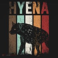 Africa Animal Gift Zoo Keeper Retro Hyena Funny Gift Ornament thumb 1