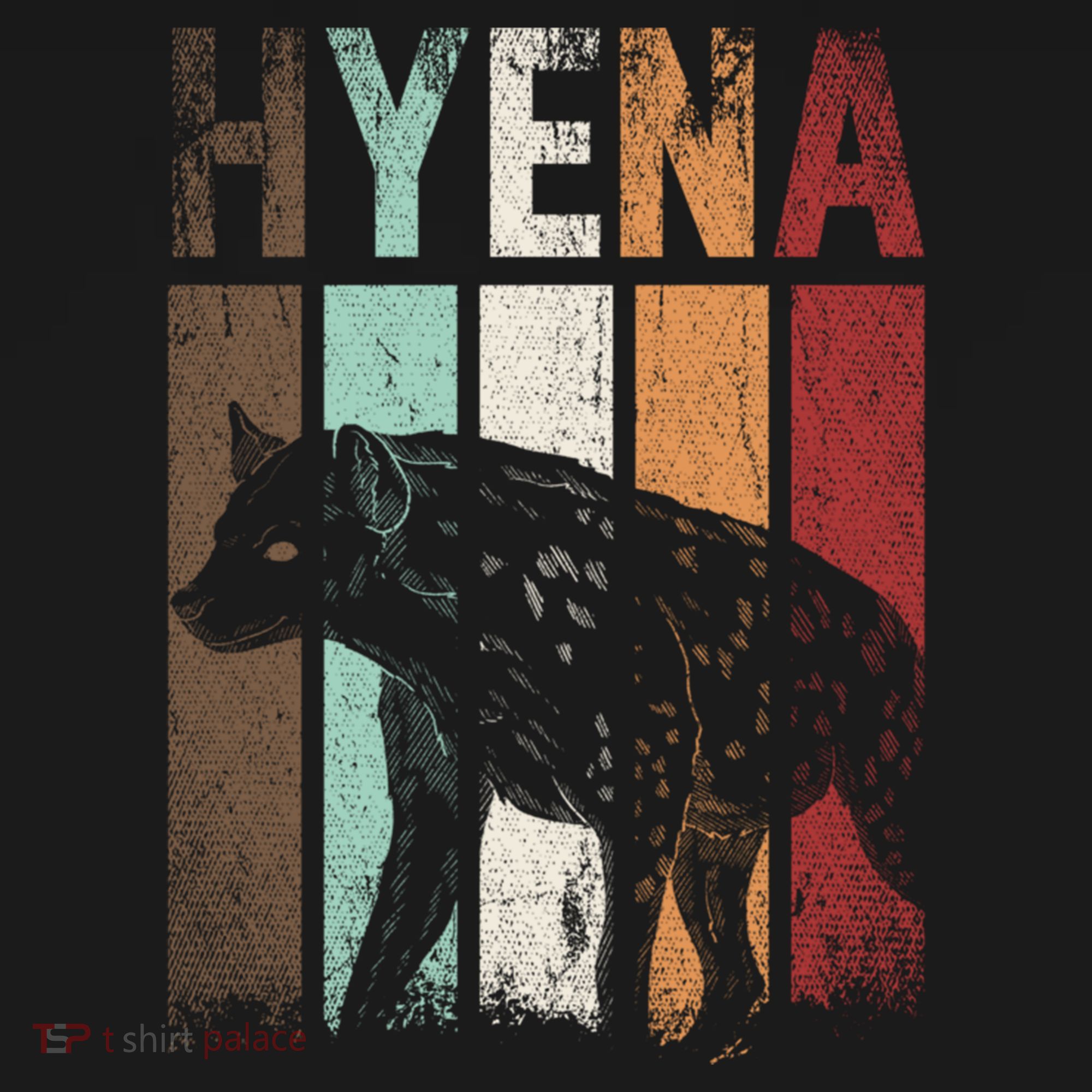 Africa Animal Gift Zoo Keeper Retro Hyena Funny Gift Ornament