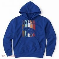 Africa Animal Gift Zoo Keeper Retro Hyena Funny Gift Hoodie thumb 0