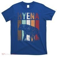 Africa Animal Gift Zoo Keeper Retro Hyena Funny Gift T-Shirt thumb 0