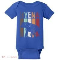 Africa Animal Gift Zoo Keeper Retro Hyena Funny Gift Baby Bodysuit thumb 0