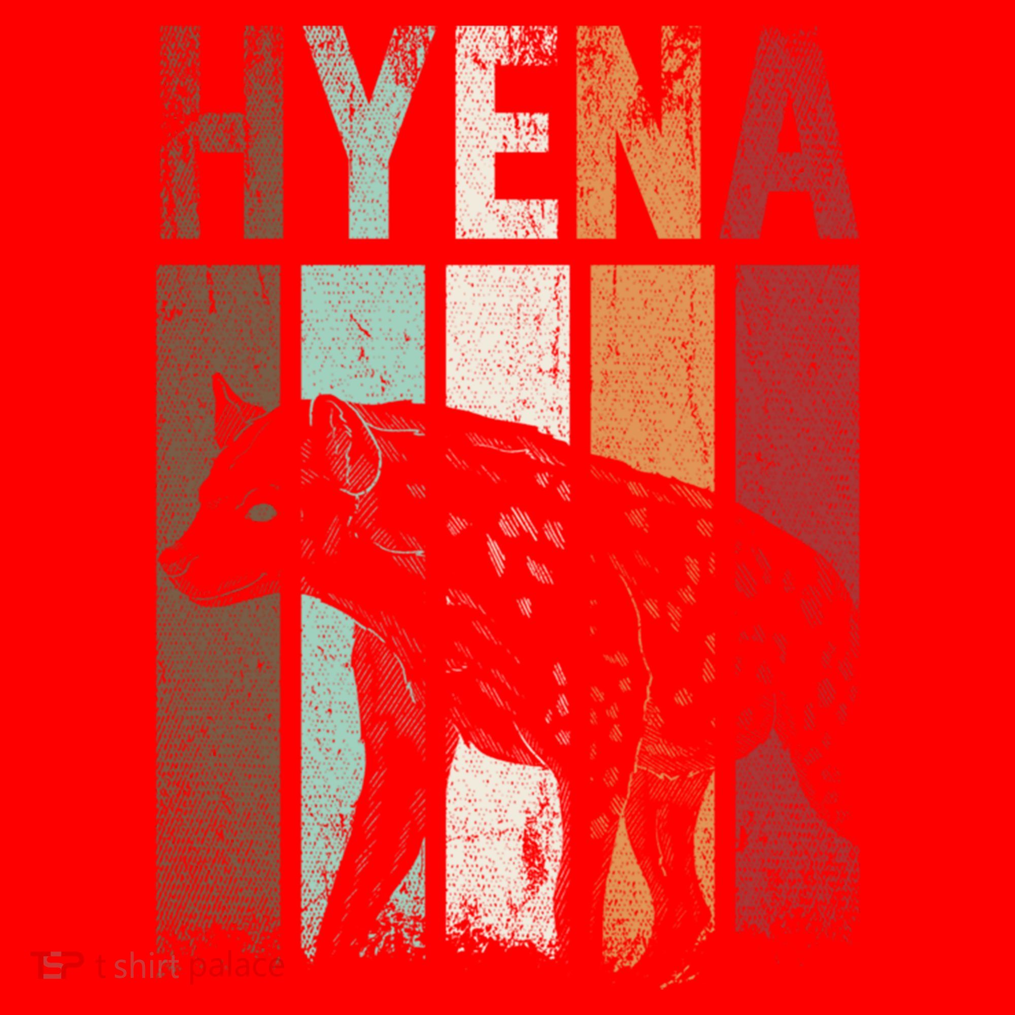 Africa Animal Gift Zoo Keeper Retro Hyena Funny Gift Santa Hat