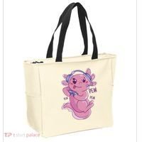 Axolotl Animal Gamer Cute Tote Bag thumb 2