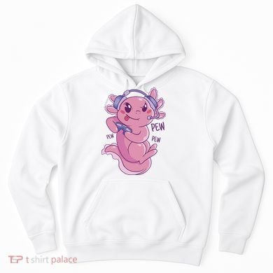 Axolotl Animal Gamer Cute Hoodie