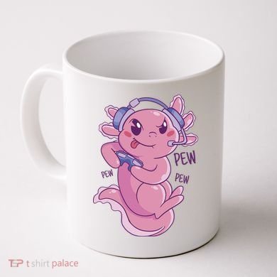 Axolotl Animal Gamer Cute Coffee Mug