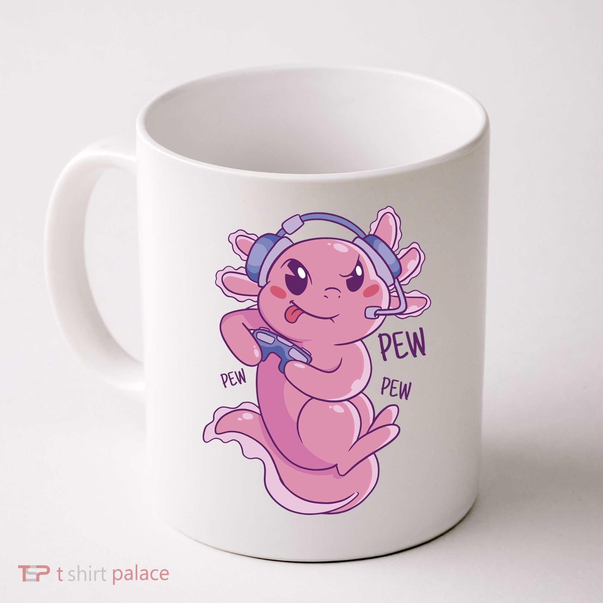 Axolotl Animal Gamer Cute Coffee Mug