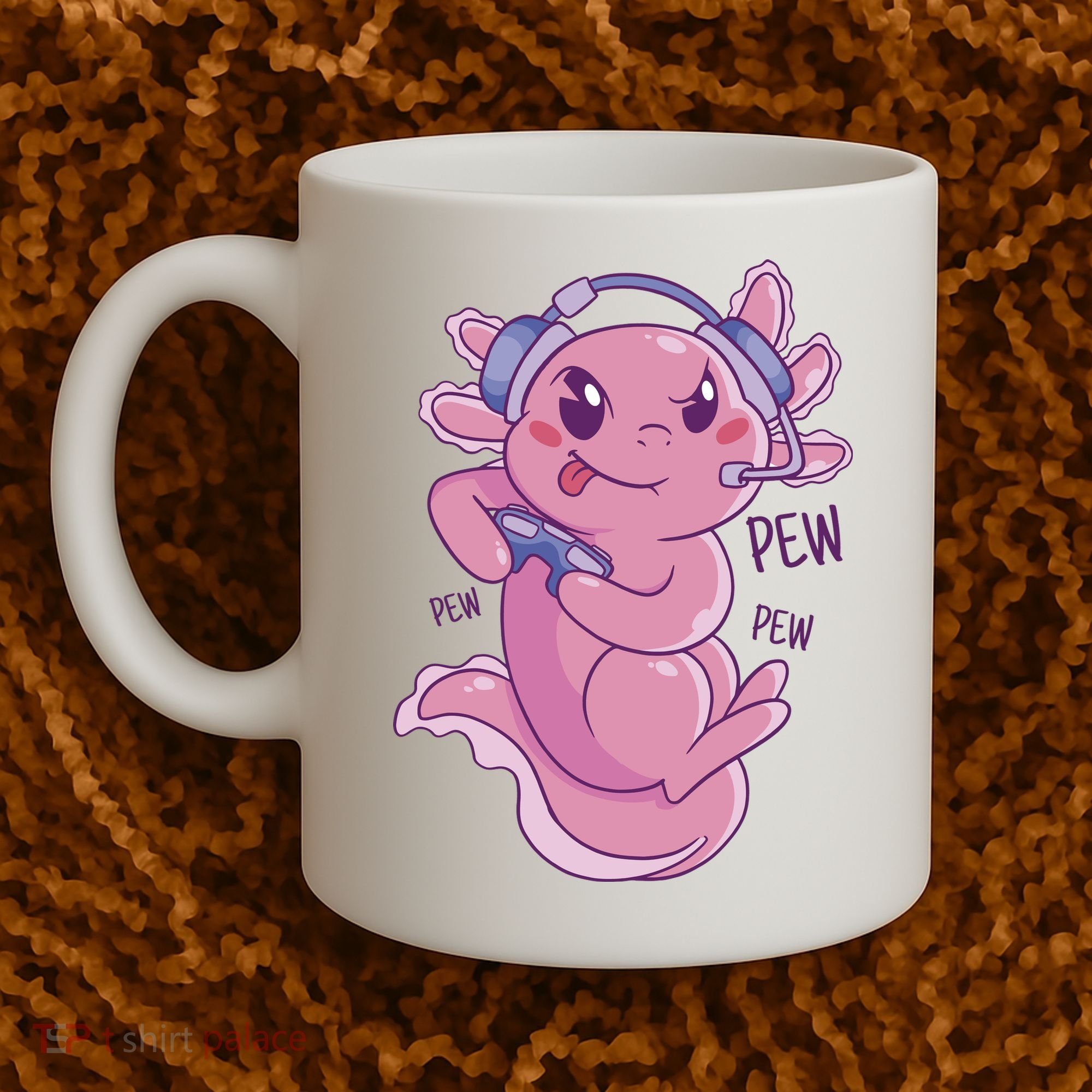 Axolotl Animal Gamer Cute Coffee Mug