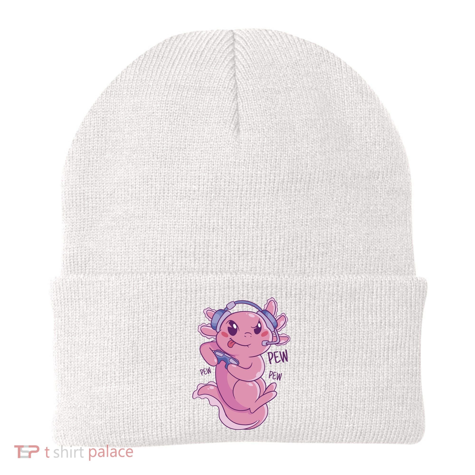 Axolotl Animal Gamer Cute Beanie