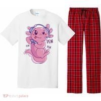 Axolotl Animal Gamer Cute Pajama Set thumb 0