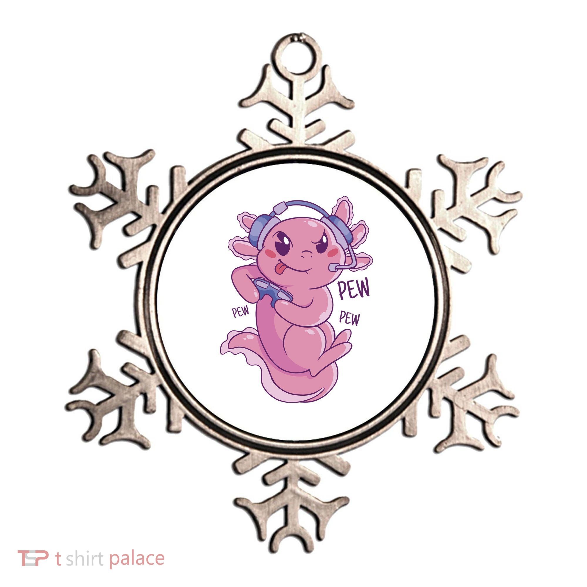Axolotl Animal Gamer Cute Ornament