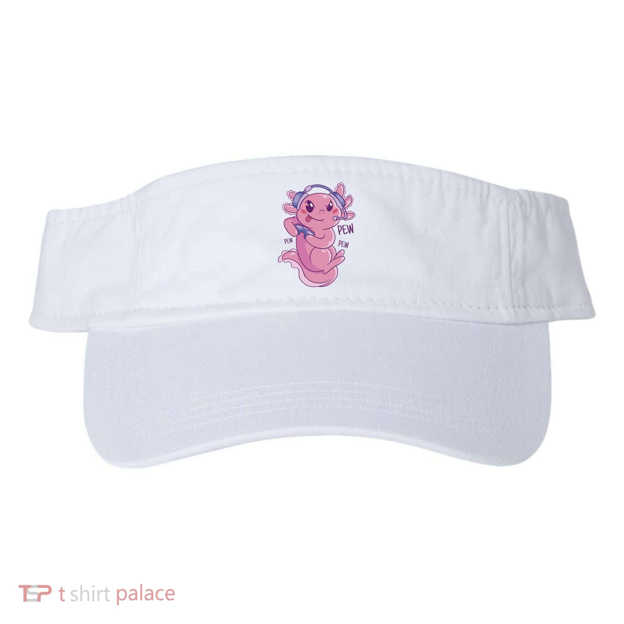 Axolotl Animal Gamer Cute Visor