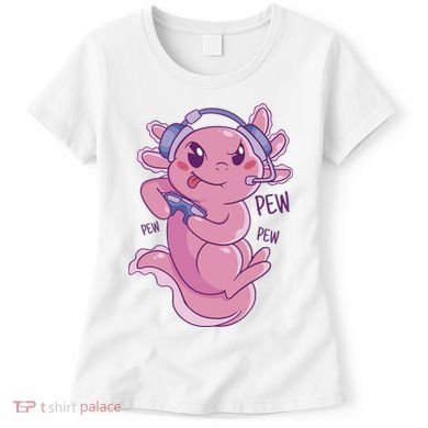 Axolotl Animal Gamer Cute Women's T-Shirt