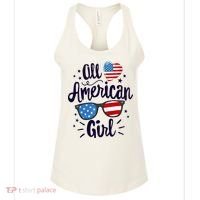 All American Girl USA America Flag Women's Tank Top thumb 0