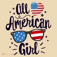 All American Girl USA America Flag Women's Tank Top thumb 2