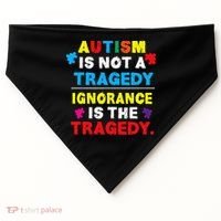 Autism Awareness Gift Fors Mom And Autism USA-Made Doggie Bandana thumb 0