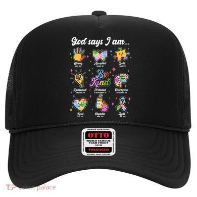 Autism Awareness God Says I Am Hat