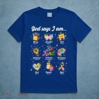 Autism Awareness God Says I Am T-Shirt thumb 5