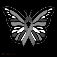 Asthma Awareness Gray Ribbon Butterfly Coffee Mug thumb 5