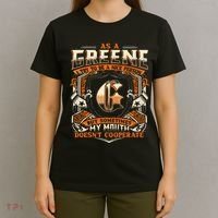 As A Greene I Try To Te A Good Person T-Shirt thumb 4