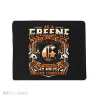 As A Greene I Try To Te A Good Person Mousepad thumb 0