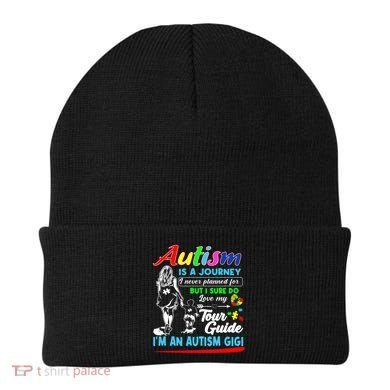 Autism Awareness Gigi Autism Is A Journey Gift Beanie
