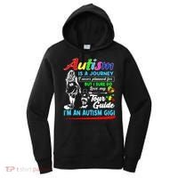 Autism Awareness Gigi Autism Is A Journey Gift Women's Hoodie thumb 0