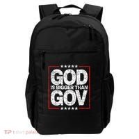 Antiwoke Antigovernment God Bigger Than Gov Backpack thumb 0