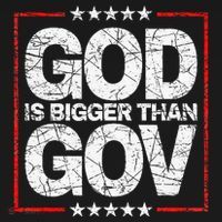 Antiwoke Antigovernment God Bigger Than Gov Women's Hoodie thumb 2
