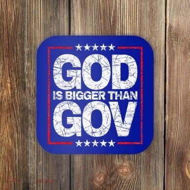 Antiwoke Antigovernment God Bigger Than Gov Coaster