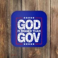 Antiwoke Antigovernment God Bigger Than Gov Coaster thumb 0