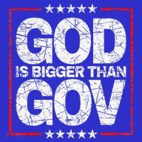 Antiwoke Antigovernment God Bigger Than Gov Women's Tank Top thumb 5