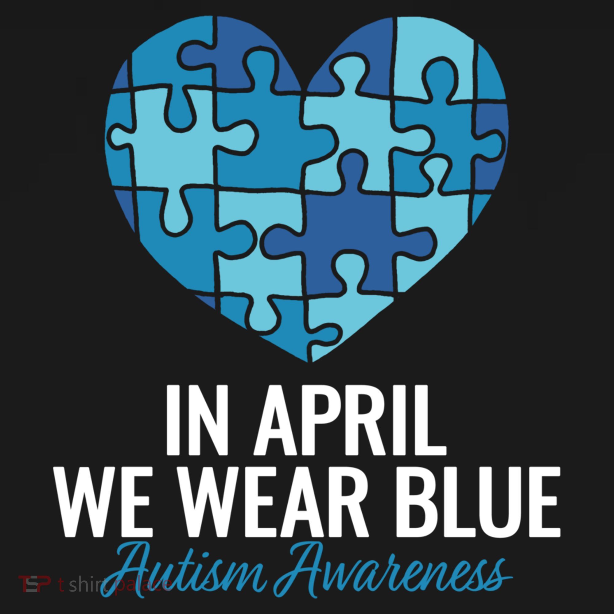 Autism Awareness Gift In April We Wear Blue Autism Gift Ornament