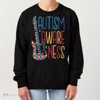 Autism Awareness Guitar Women's Sweatshirt thumb 0