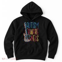 Autism Awareness Guitar Hoodie thumb 0