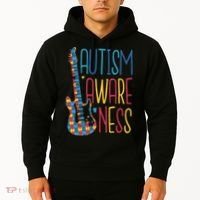 Autism Awareness Guitar Hoodie thumb 2