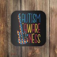 Autism Awareness Guitar Coaster thumb 0