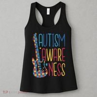 Autism Awareness Guitar Women's Tank Top thumb 3