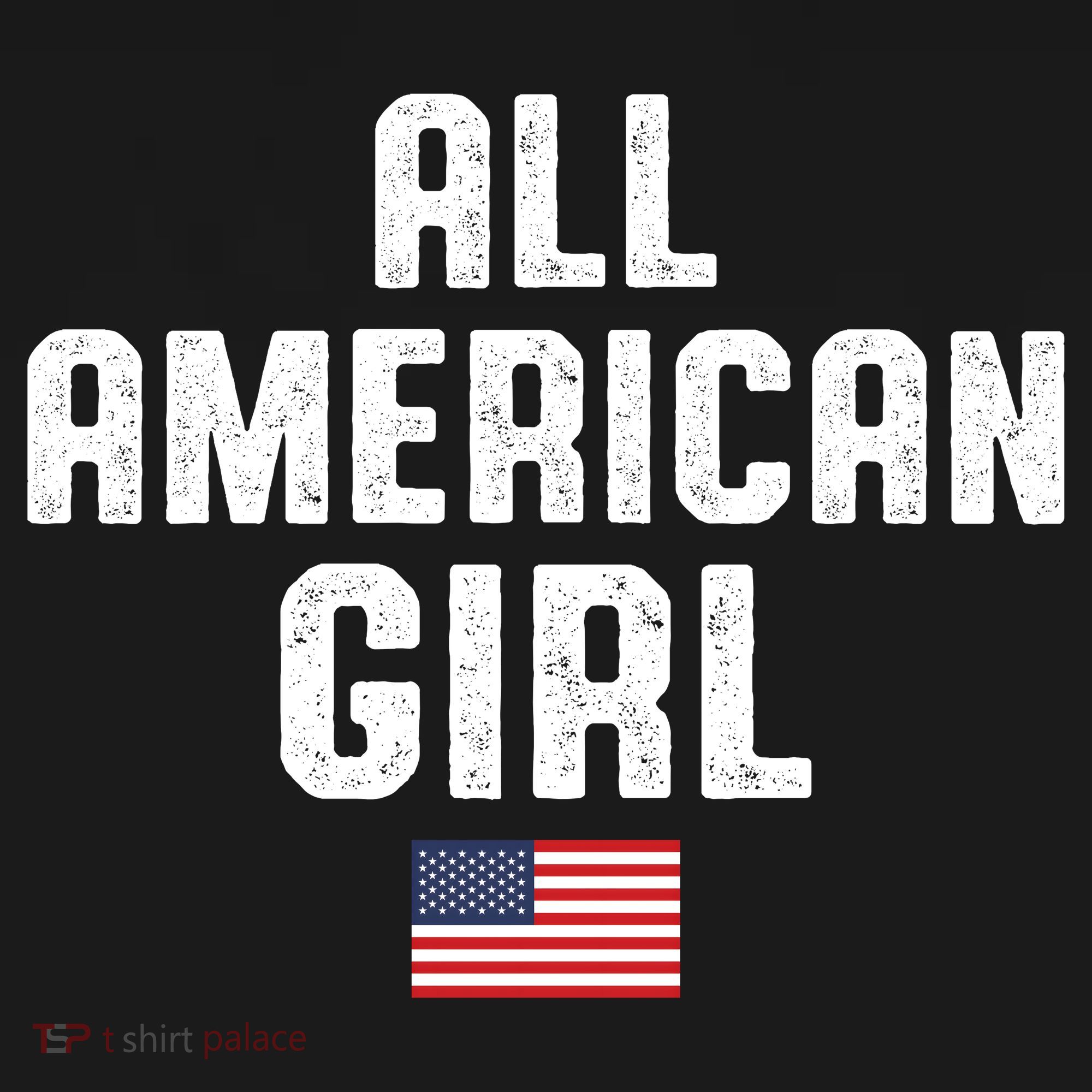 All American Girl USA Flag Backpack