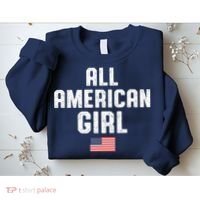 All American Girl USA Flag Sweatshirt thumb 2