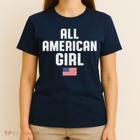 All American Girl USA Flag T-Shirt thumb 4