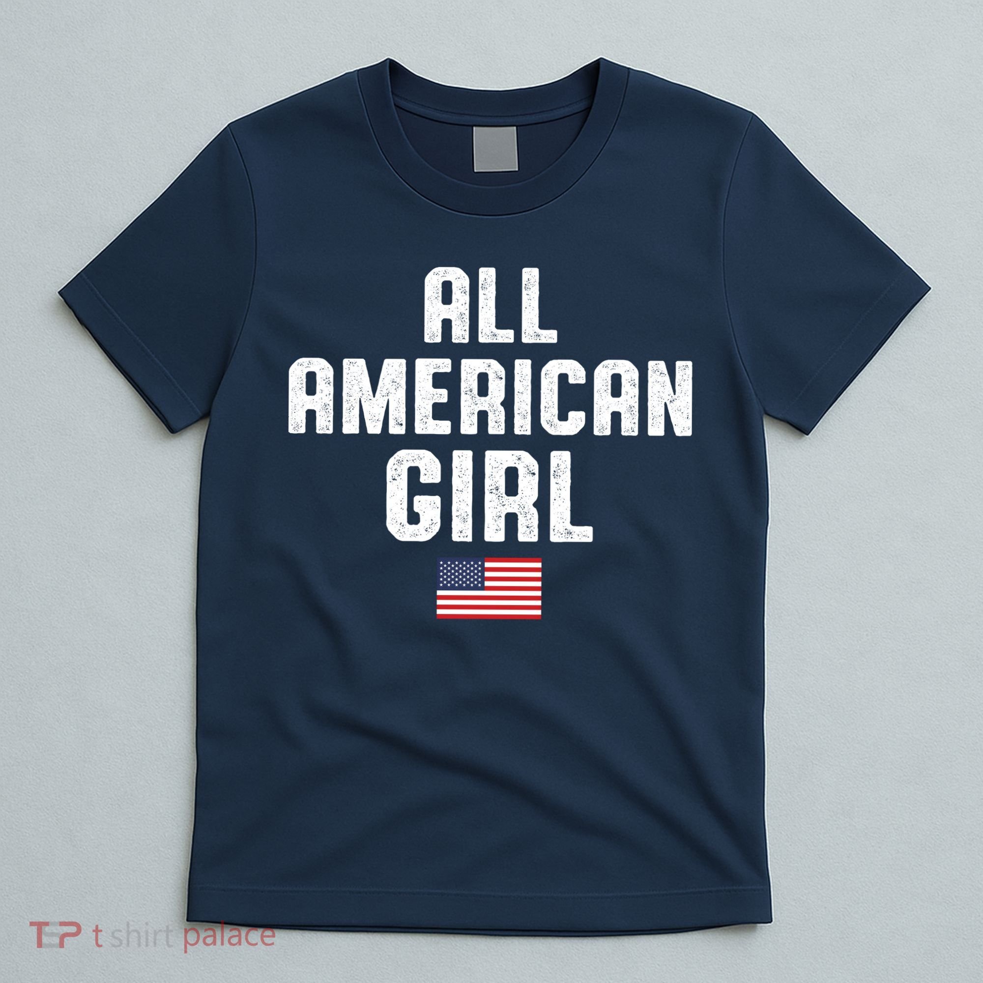 All American Girl USA Flag T-Shirt