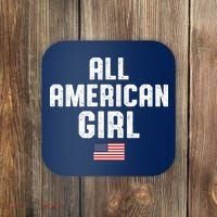 All American Girl USA Flag Coaster thumb 0