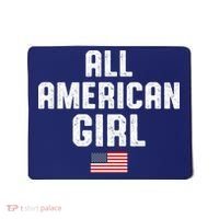 All American Girl USA Flag Mousepad thumb 0