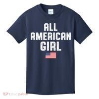 All American Girl USA Flag Kids T-Shirt thumb 0