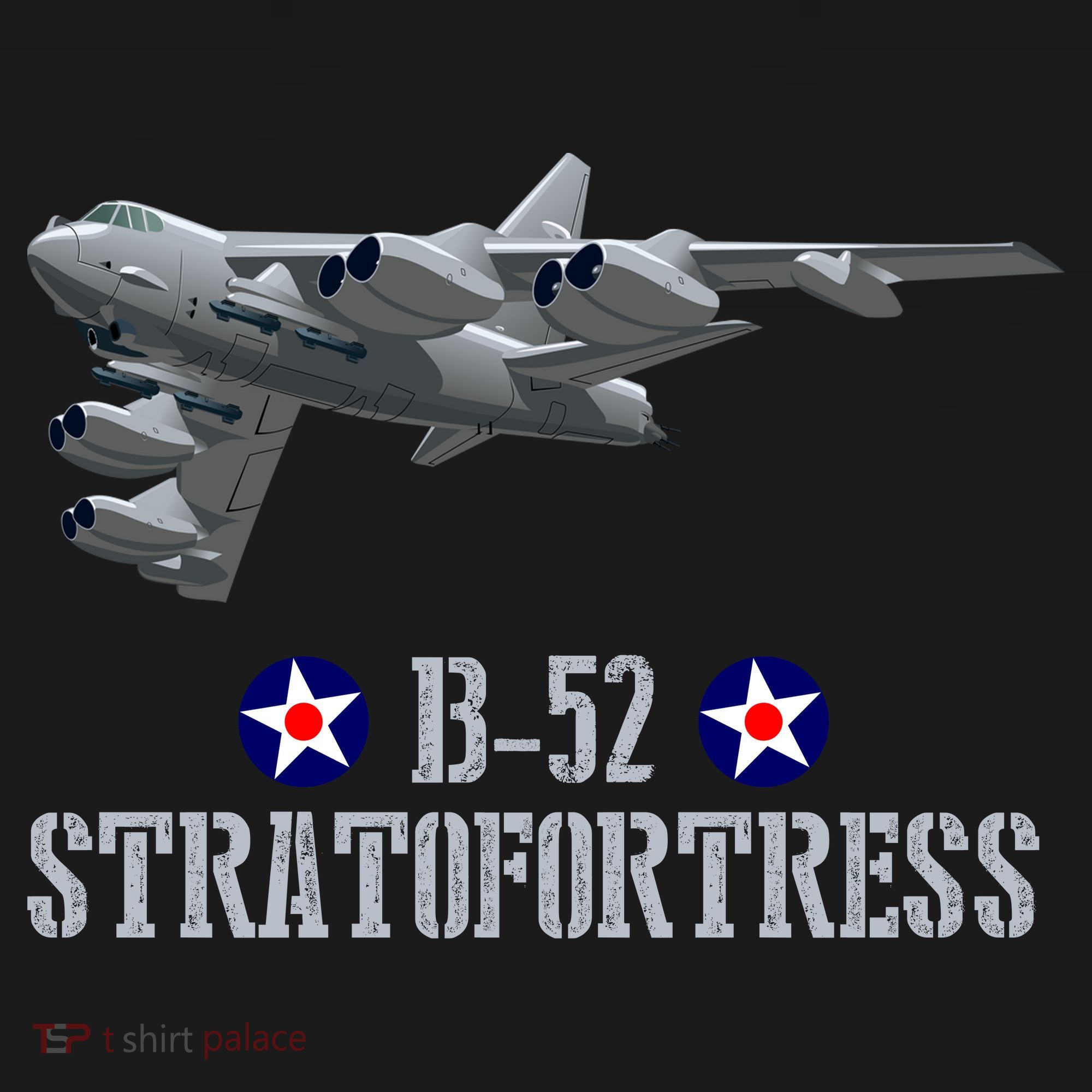 American Aircraft Heavy Bomber B-52 Air Force Backpack