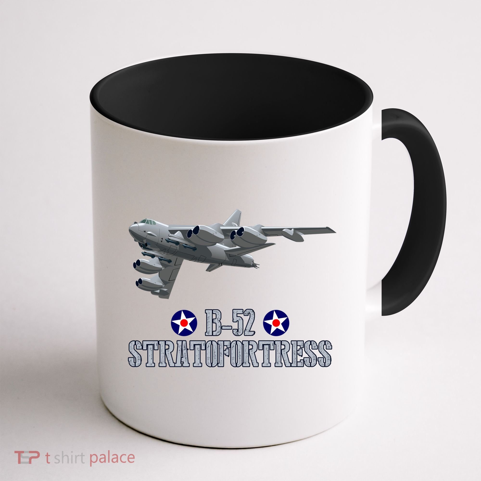 American Aircraft Heavy Bomber B-52 Air Force Coffee Mug