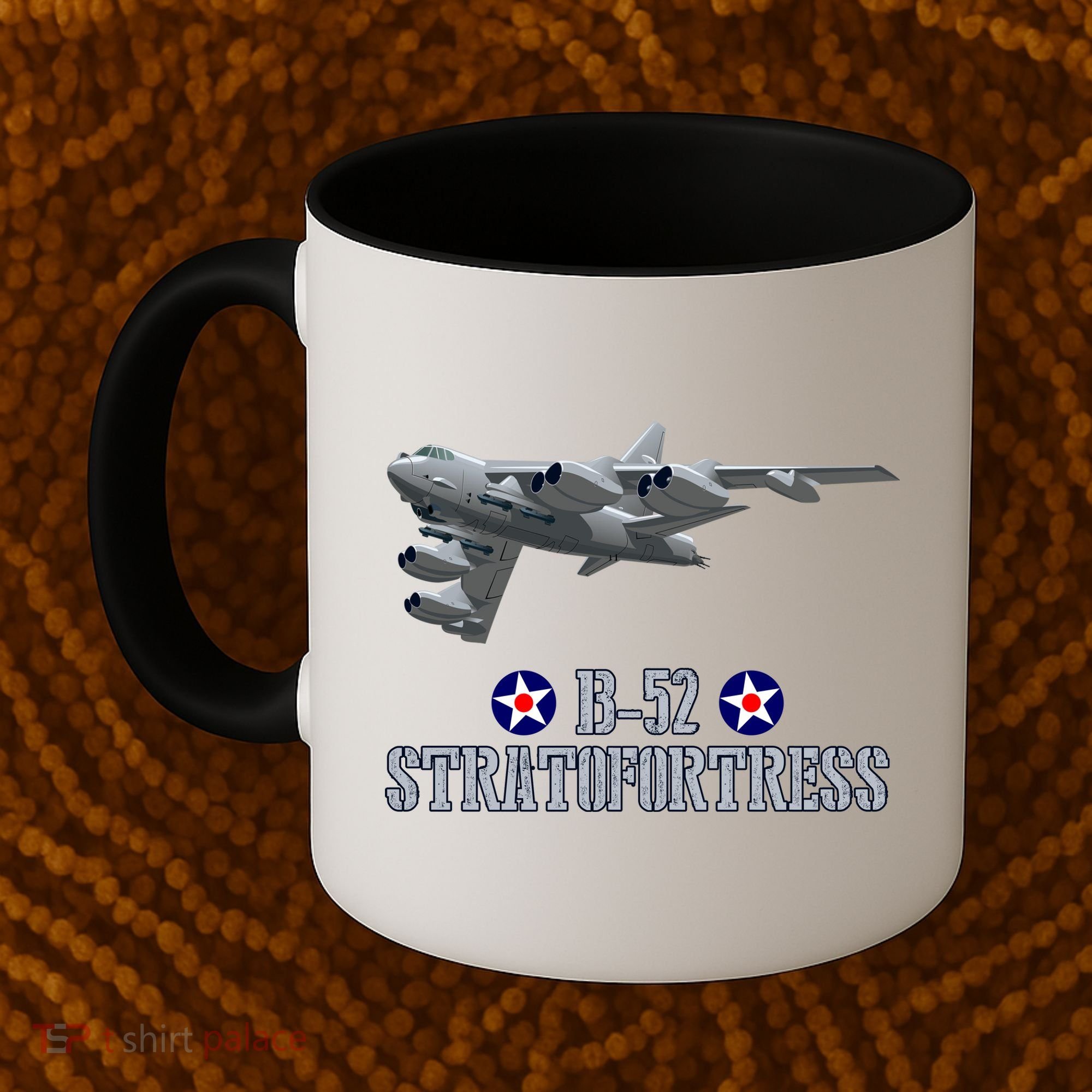 American Aircraft Heavy Bomber B-52 Air Force Coffee Mug